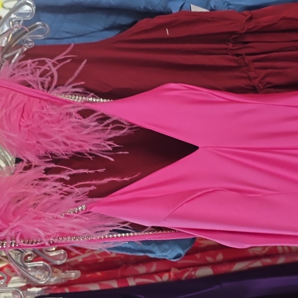 Medium  Pink Prom Dress - Picture 2 of 6